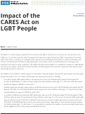 Cover page: Impact of the CARES Act on LGBT People