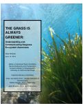 Cover page: The Grass is Always Greener: Understanding and Communicating Seagrass Ecosystem Awareness