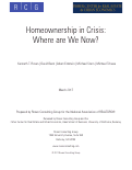 Cover page: Homeownership in Crisis: Where are We Now?