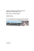Cover page: Modular Composition of Synchronous Programs: Applications to Traffic Signal Control