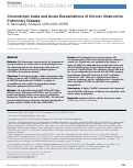 Cover page: Chronotropic Index and Acute Exacerbations of Chronic Obstructive Pulmonary Disease: A Secondary Analysis of BLOCK COPD.