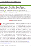 Cover page: Locking the Revolving Door: Racial Disparities in Cardiovascular Disease