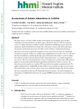 Cover page: Assessment of domain interactions in the fourteenth round of the Critical Assessment of Structure Prediction (CASP14)