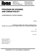 Cover page: Subprime and Predatory Mortgage Refinancing: Information Technology, Credit Scoring, and Vulnerable Borrowers