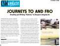Cover page: Journeys To and Fro: Recalling and Writing “Home(s)” in Diasporic Imaginaries
