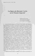 Cover page: La figura de Hernán Cortés en el <em>Túmulo Imperial</em>